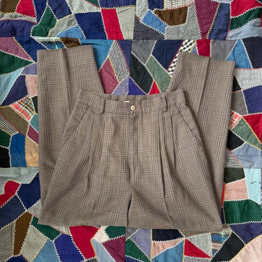 Vintage tweed trousers